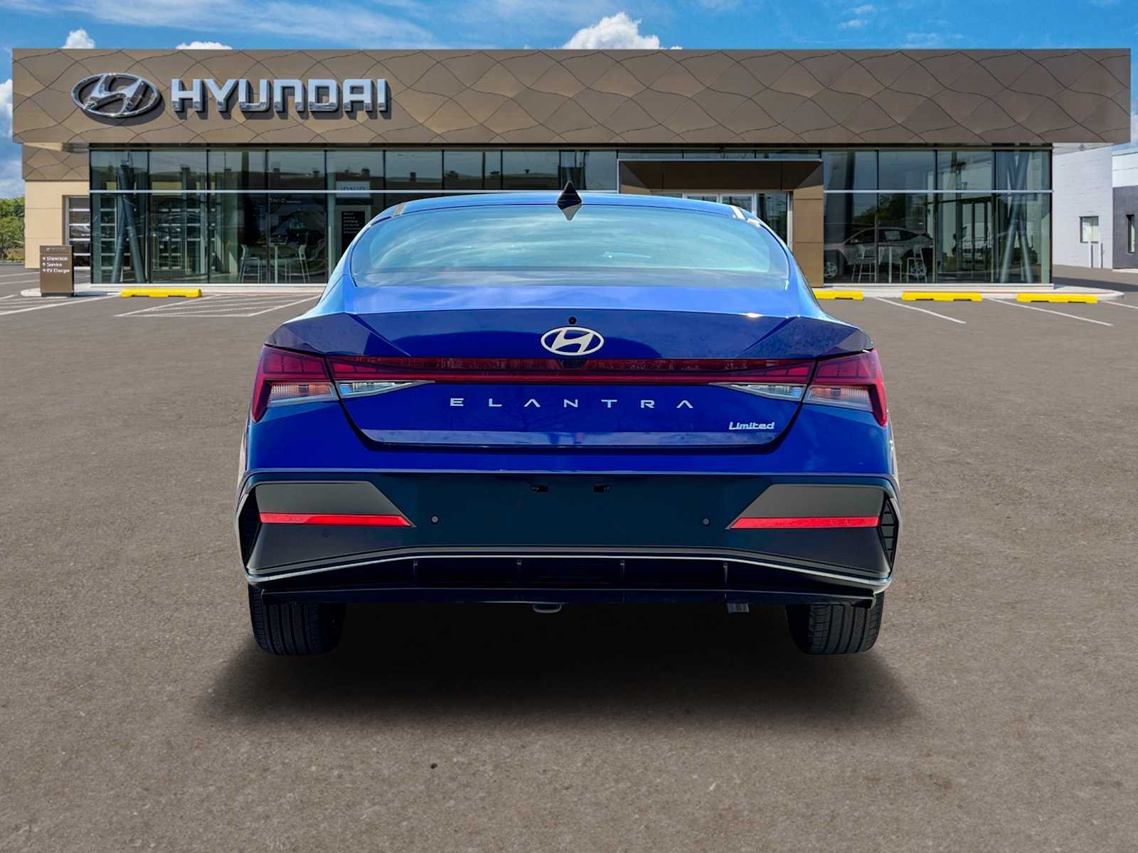 Used 2025 Intense Blue Hyundai Limited image 6