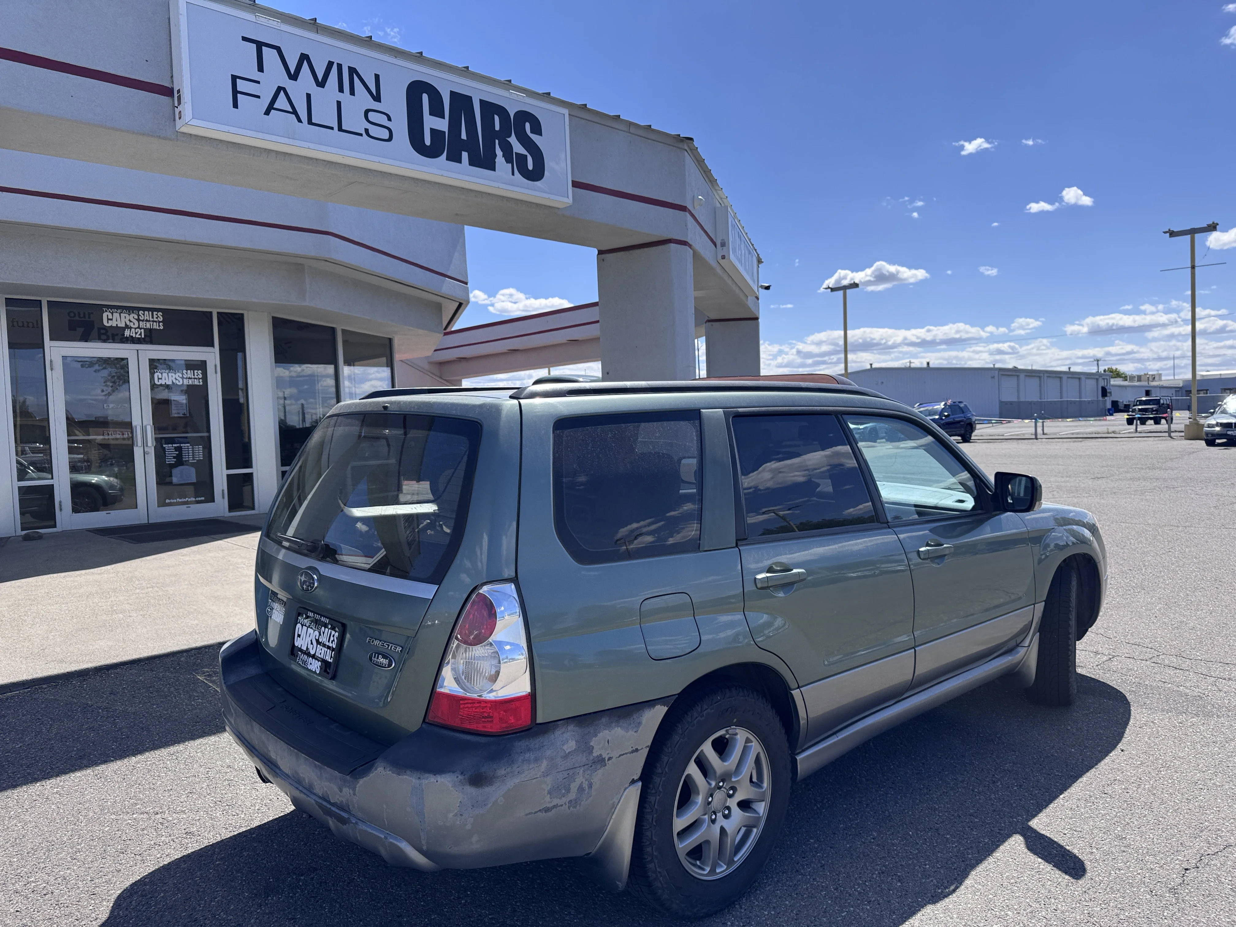 Used 2007 Evergreen Metallic Subaru X L.L. Bean Ed image 8