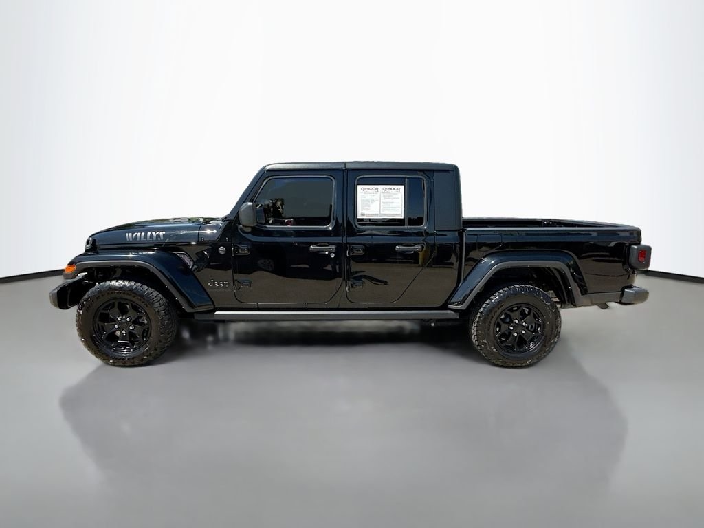 Used 2022 Black Clearcoat Jeep Willys Sport image 4