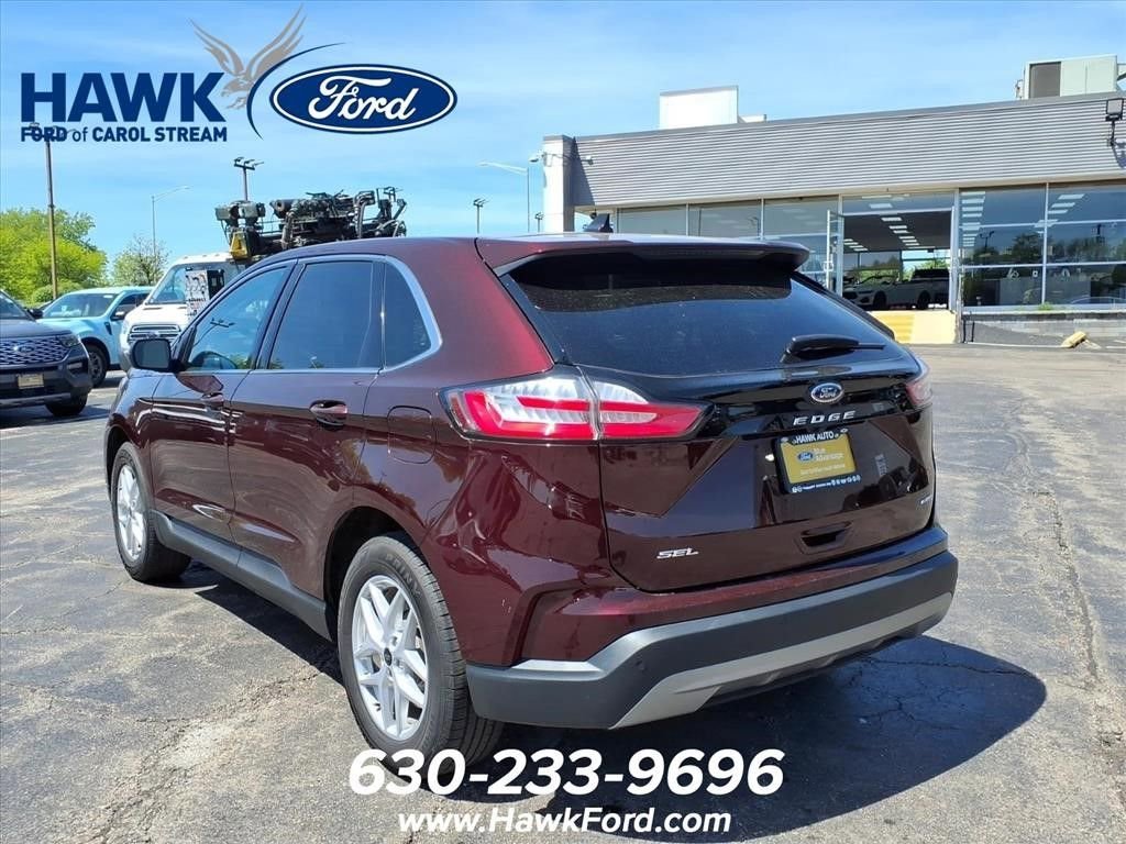 Certified Used 2024 Red Ford SEL image 5
