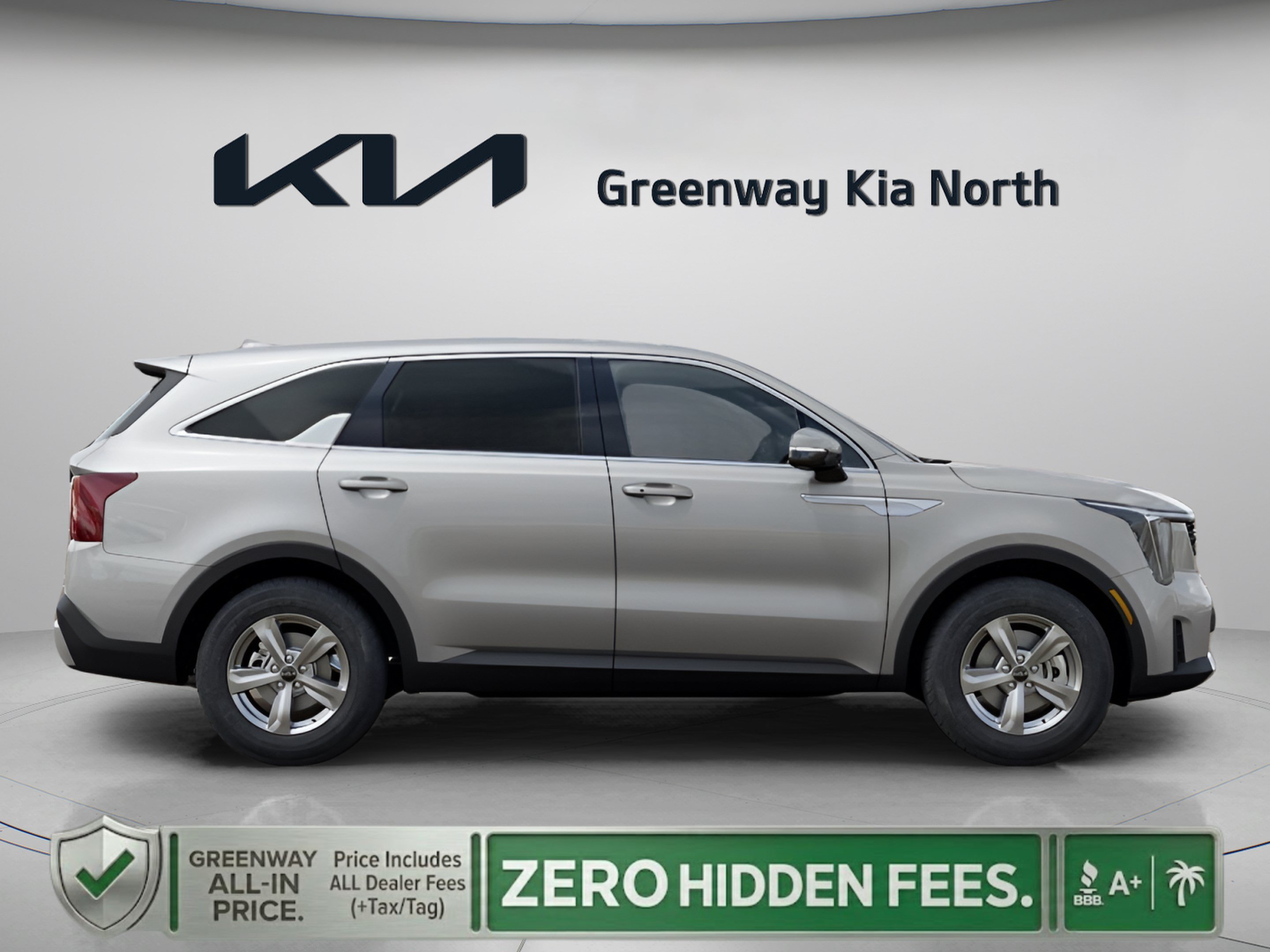 New 2026 Ivory Silver Kia LX image 8