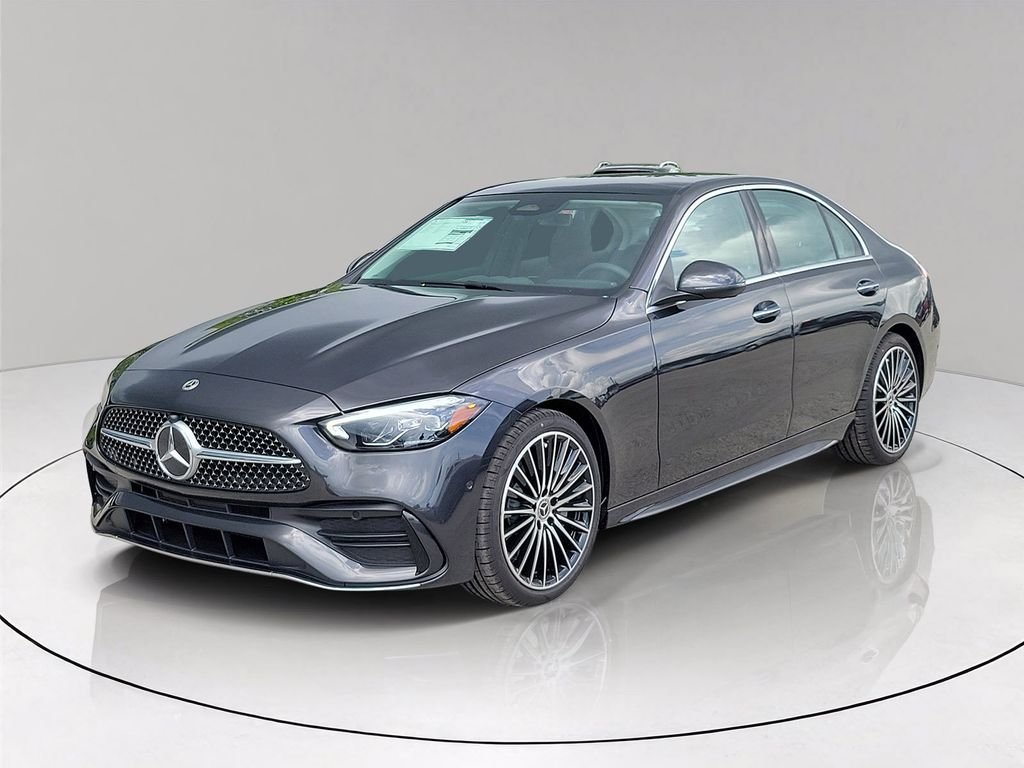 New 2026 Graphite Grey Metallic Mercedes-Benz C 300 image 3