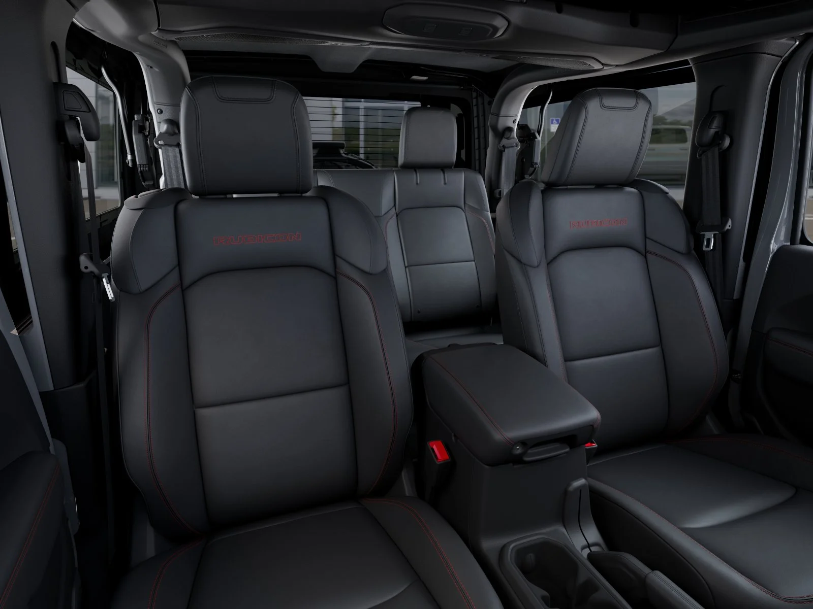 New 2025 Bright White Clearcoat Jeep Rubicon X image 47