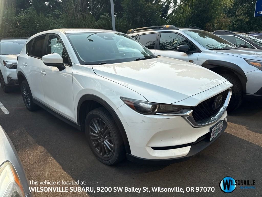 Used 2021 White Mazda Touring image 1