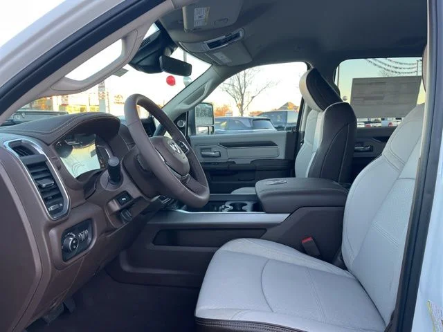 New 2026 Bright White Clear-Coat Exterior Paint RAM Laramie image 7