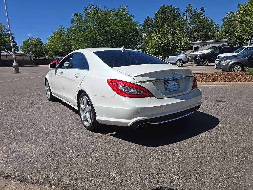 Used 2014 White Mercedes-Benz CLS 550 image 3