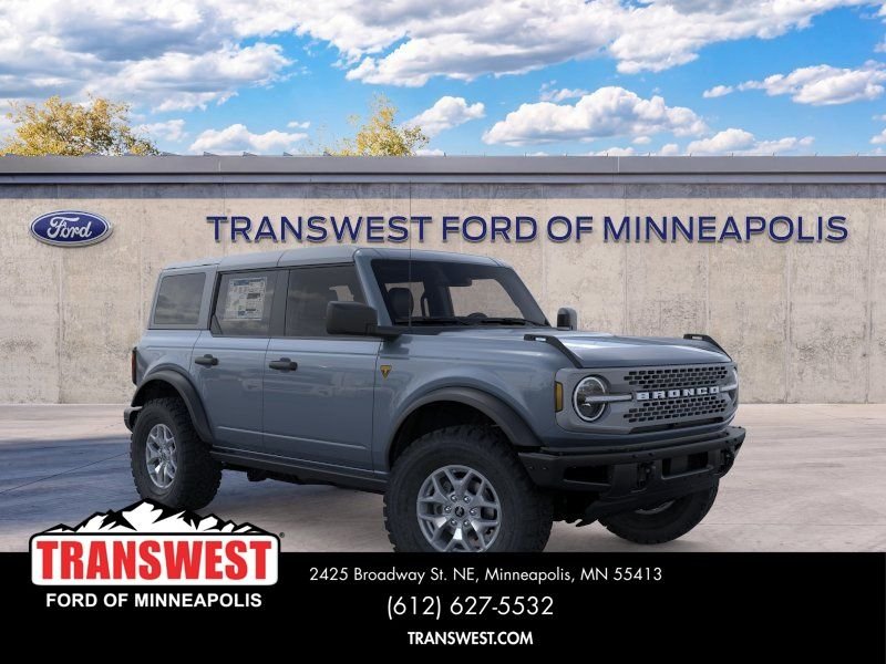 New 2025 Azure Gray Metallic Tri-Coat Ford Badlands® image 7