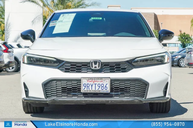 Used 2025 Platinum White Pearl Honda Sport image 3