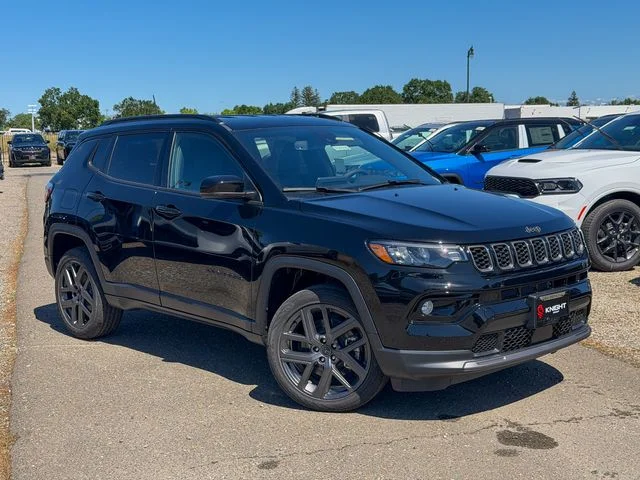New 2026 Diamond Black Crystal Pearlcoat Jeep Limited image 2