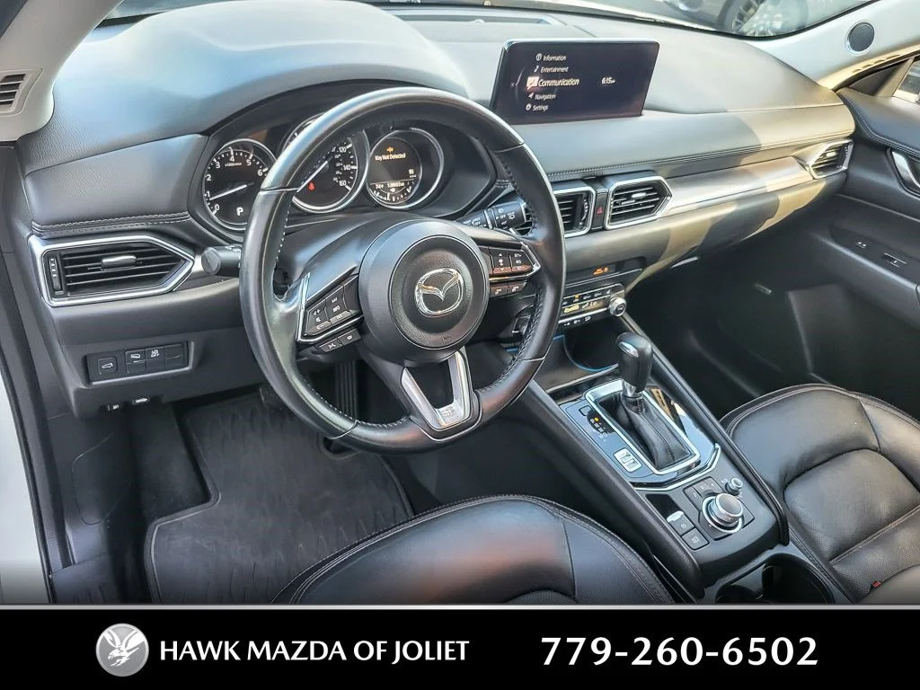 Used 2021 Snowflake White Pearl Mica Mazda Touring image 8
