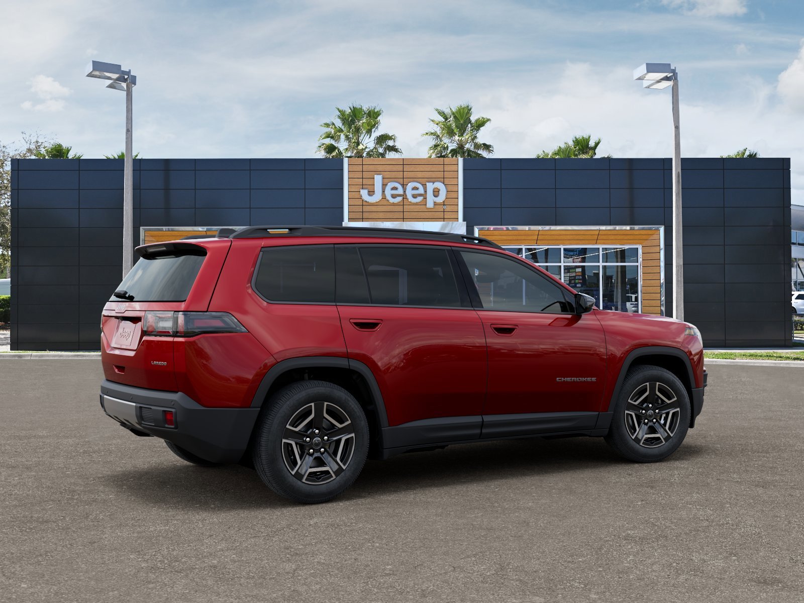 New 2026 Red Hot Pearlcoat Jeep Laredo image 4