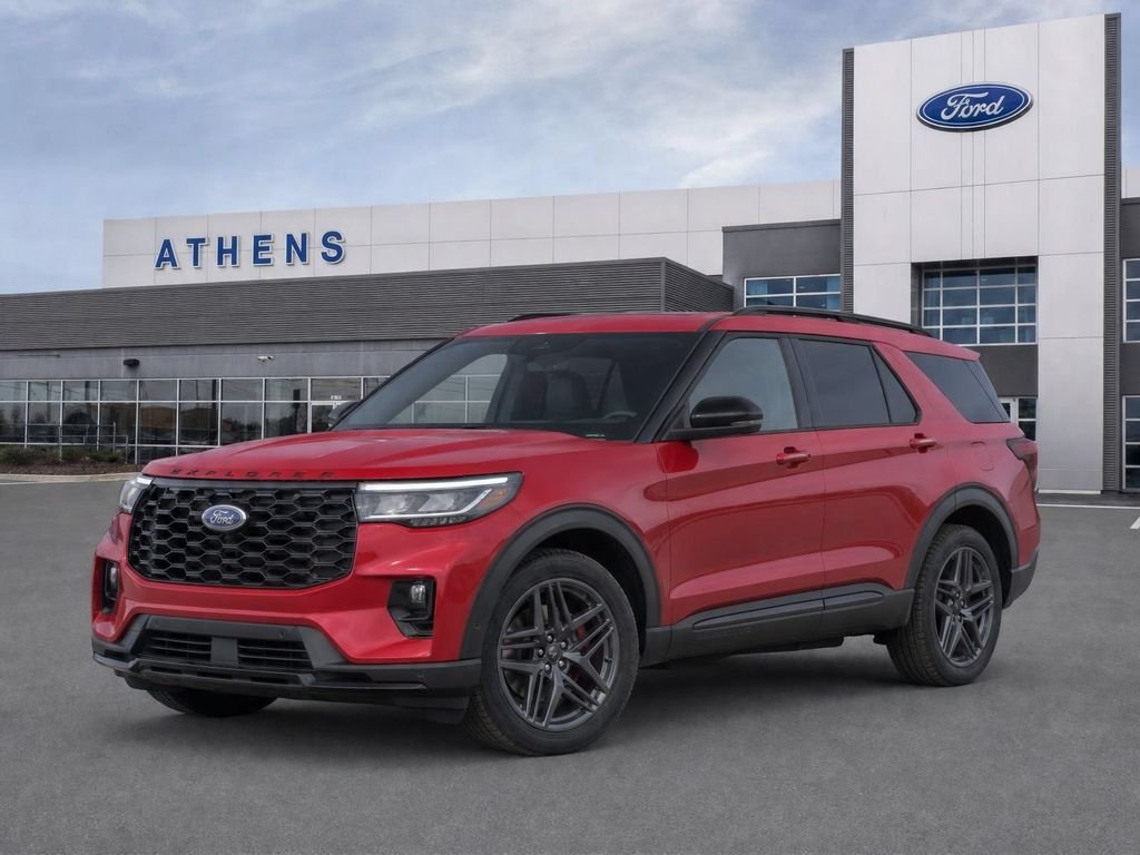 New 2026 Rapid Red Metallic Tinted Clearcoat Ford ST-Line image 2