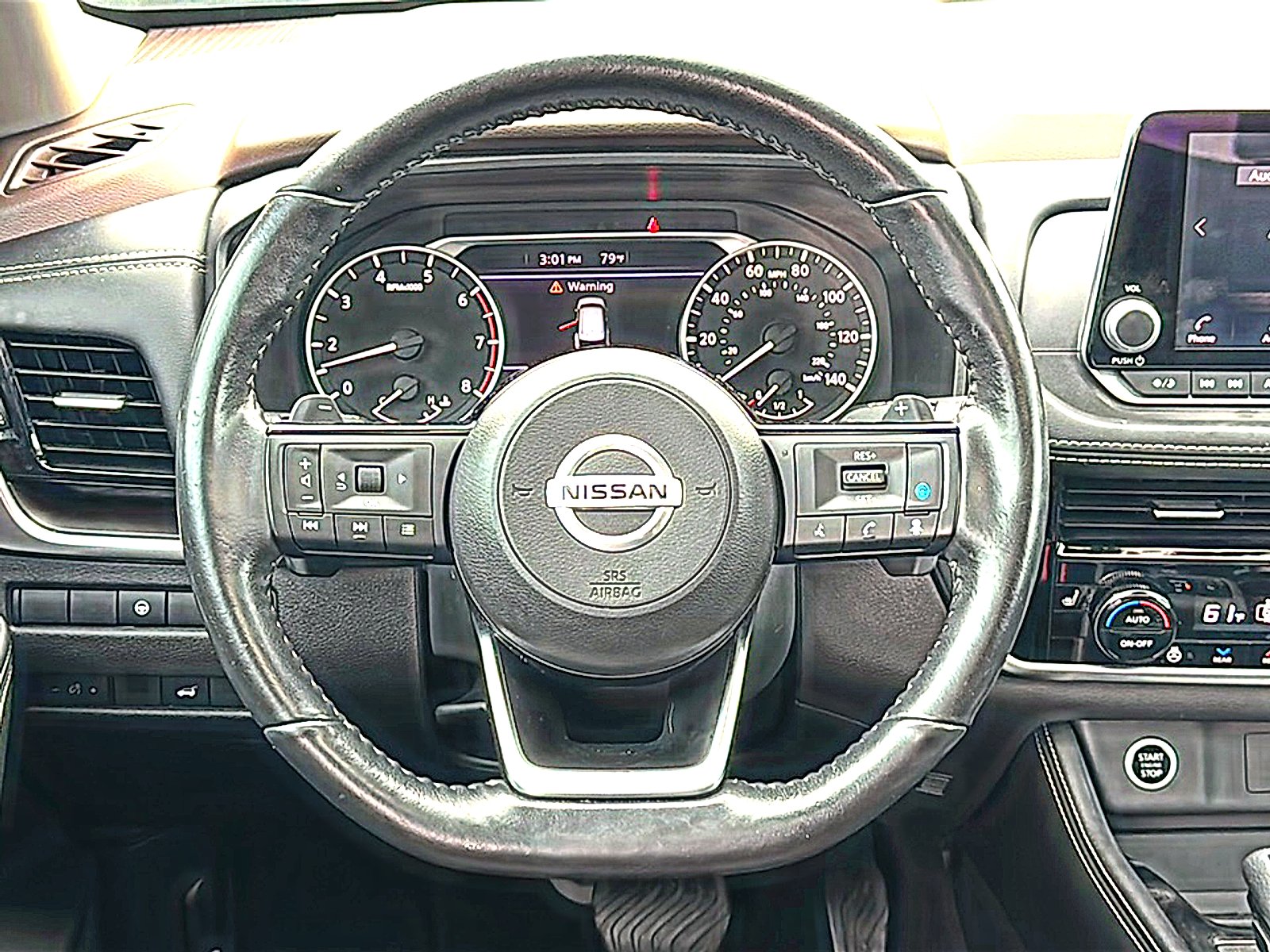 Used 2021 Gun Metallic Nissan SL FWD image 22