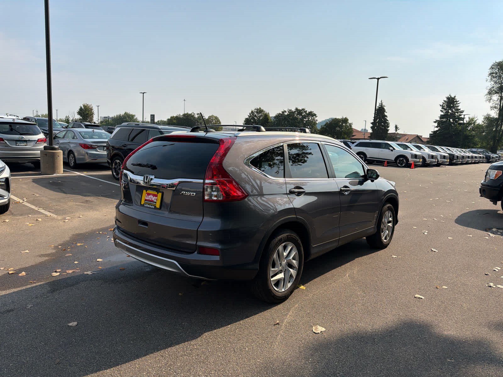 Used 2015 Gray Honda EX-L image 2