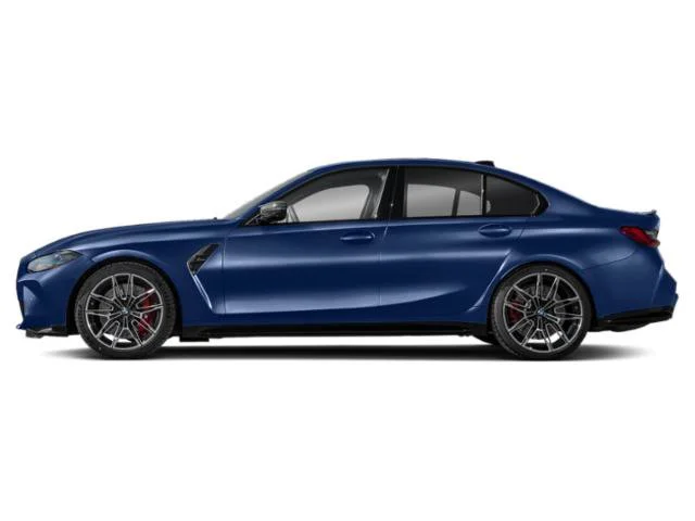Used 2023 Tanzanite Blue II Metallic BMW Competition xDrive image 2