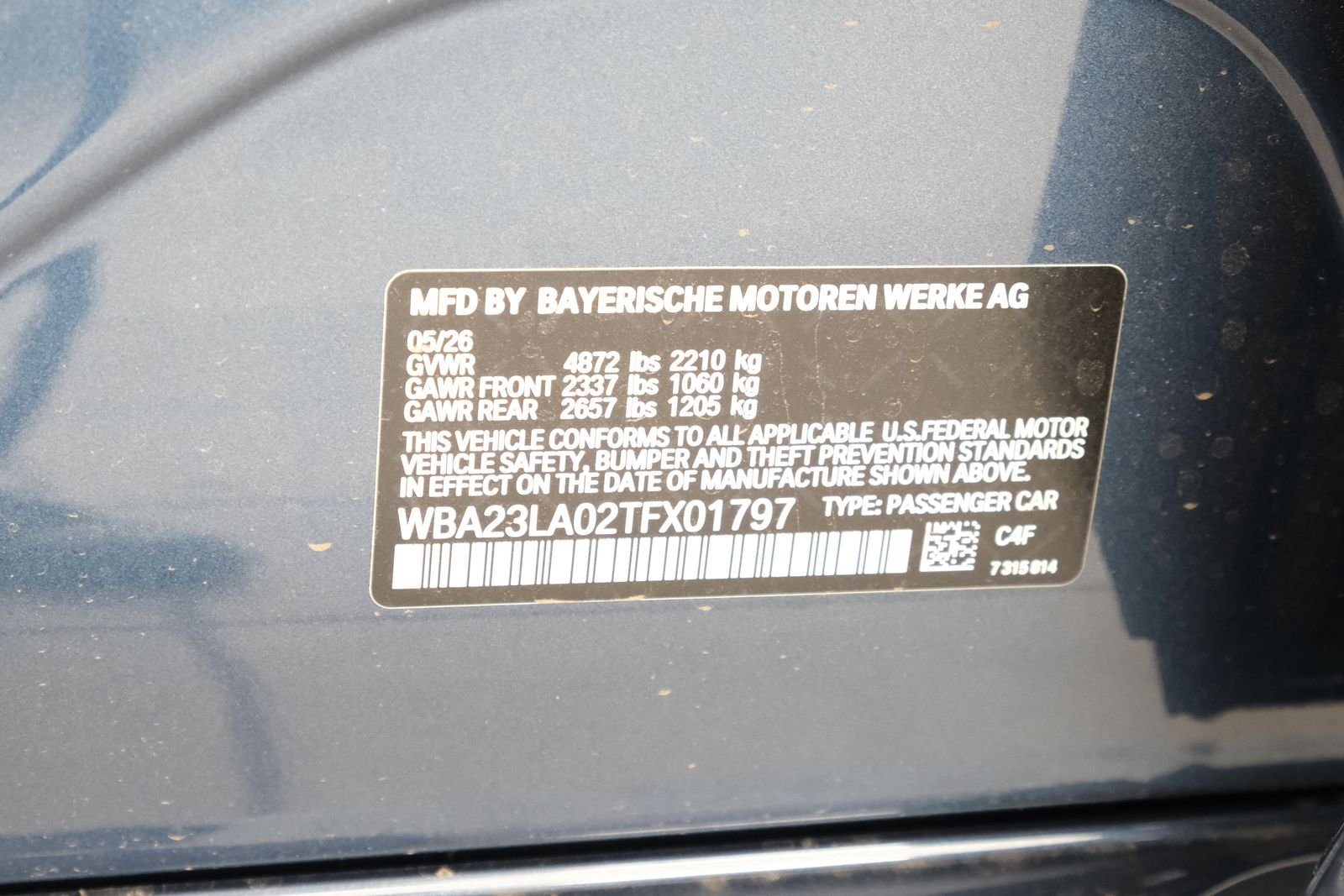 New 2026 Arctic Race Blue Metallic BMW 330i xDrive image 29