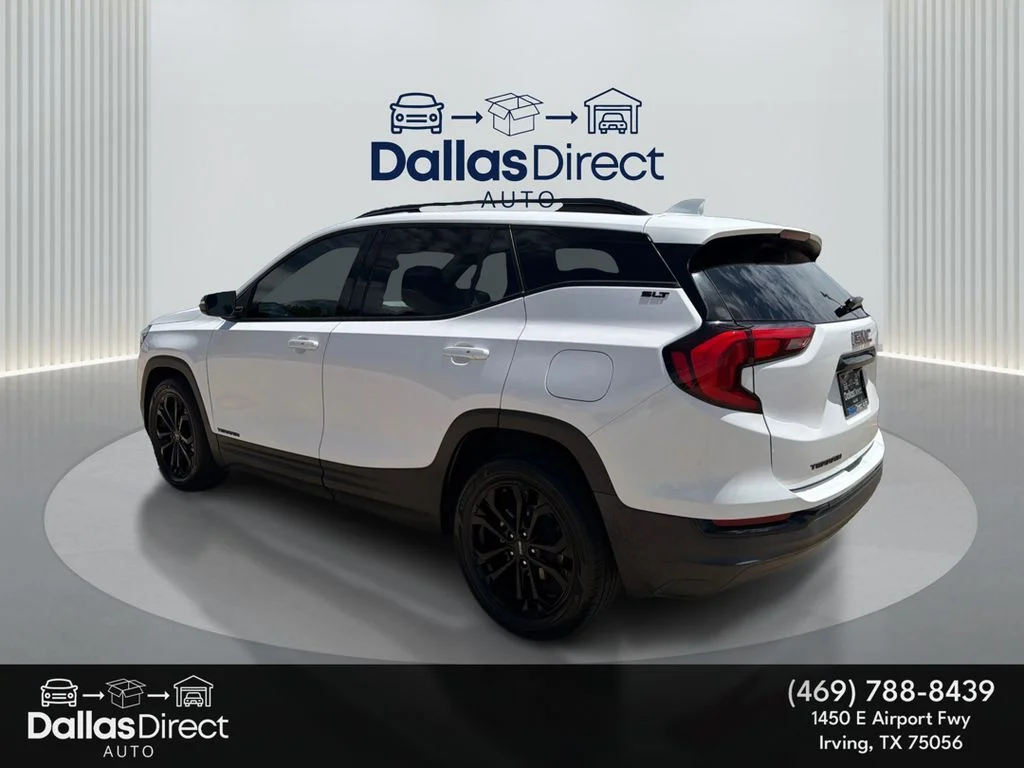 Used 2021 Summit White GMC SLT image 8
