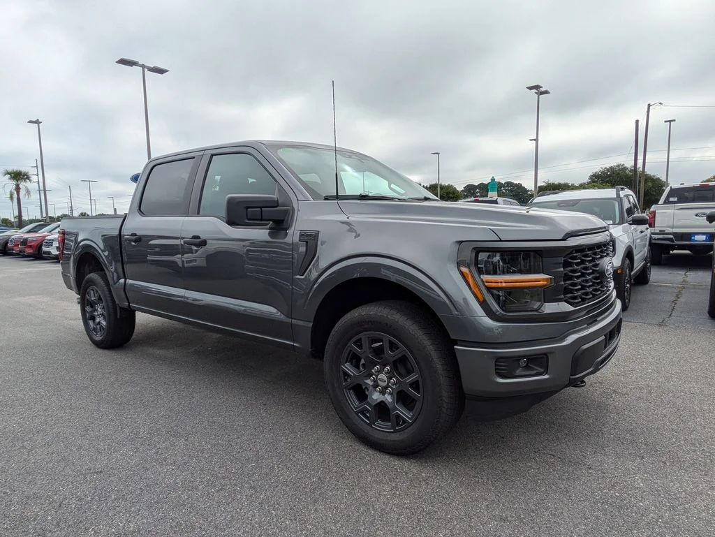 New 2026 Carbonized Gray Metallic Ford STX image 2