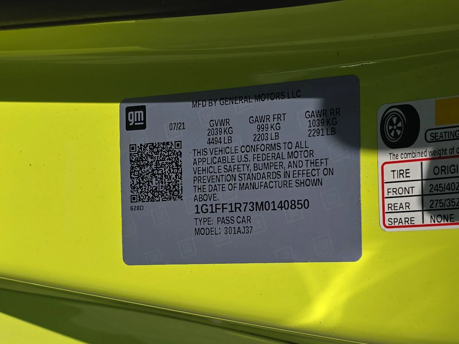 Used 2021 Green Chevrolet SS image 30