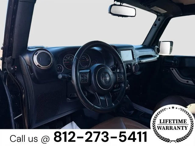 Used 2017 Black Jeep Unlimited Sahara image 9