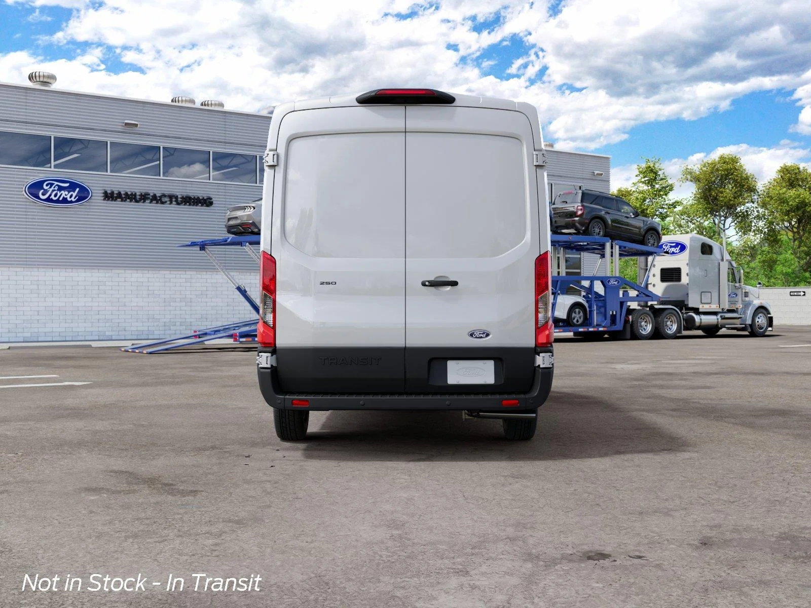 New 2027 Oxford White Ford Cargo Van image 5