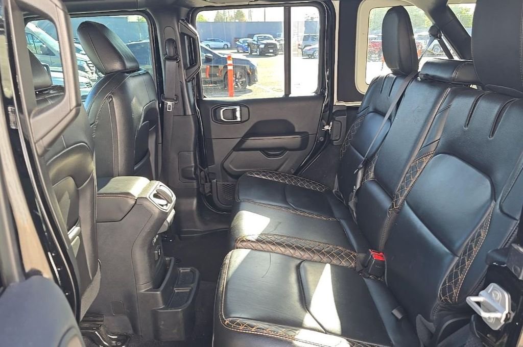 Used 2021 Black Jeep Unlimited Sahara High Altitude 4xe image 11