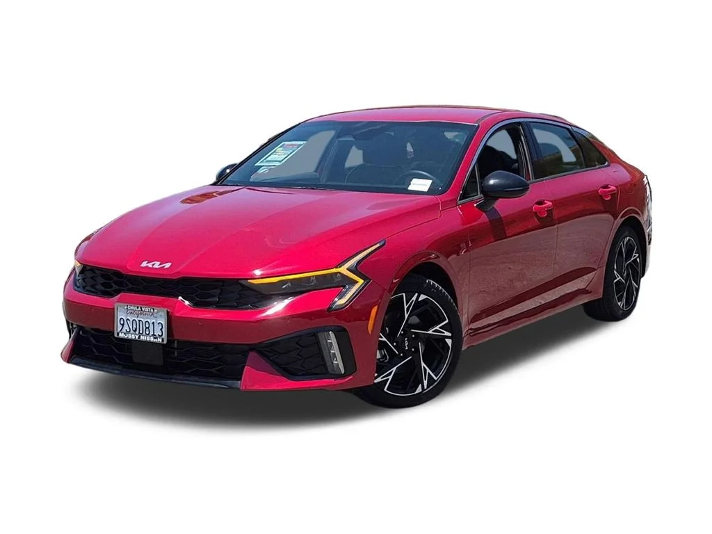 Used 2025 Red Kia GT-Line image 1
