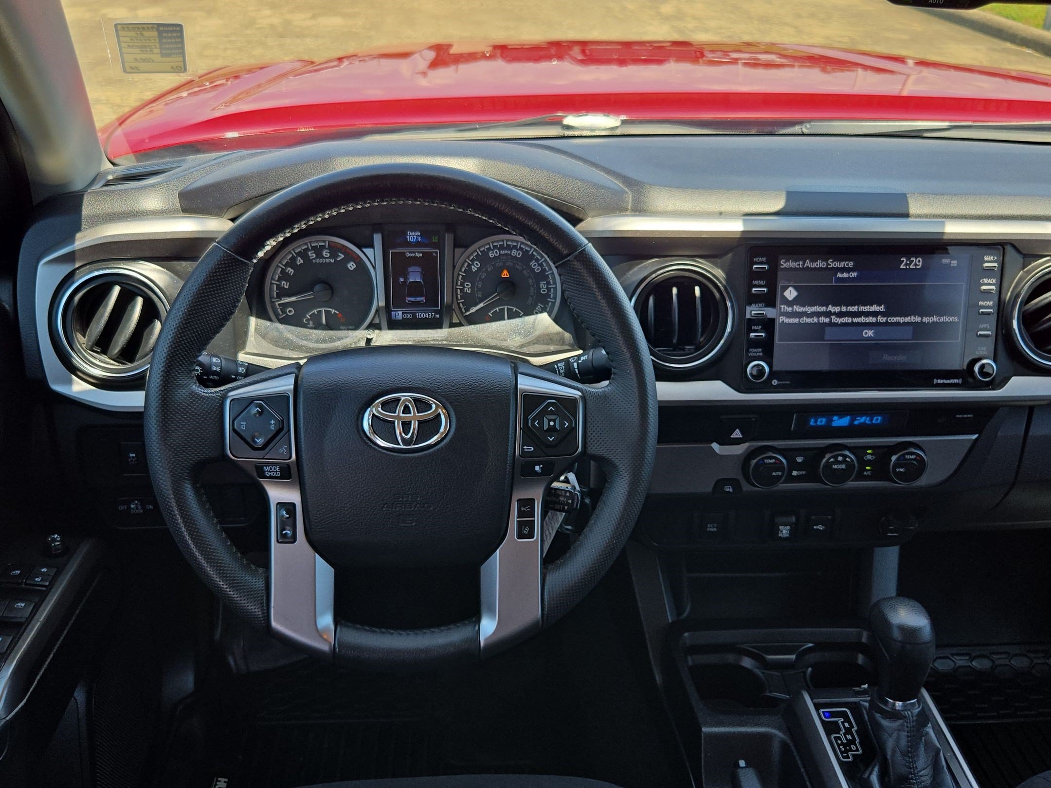 Used 2021 Barcelona Red Metallic Toyota SR5 image 25