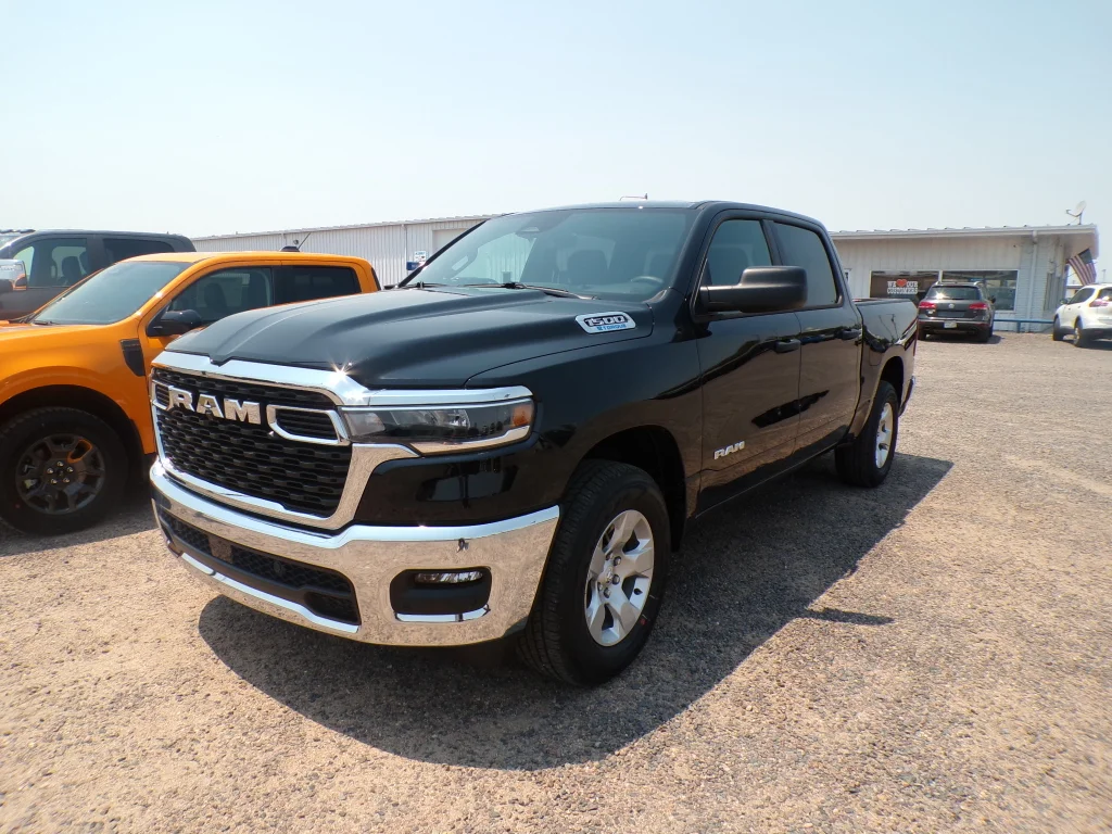 New 2026 Diamond Black Crystal Pearlcoat RAM Big Horn image 37