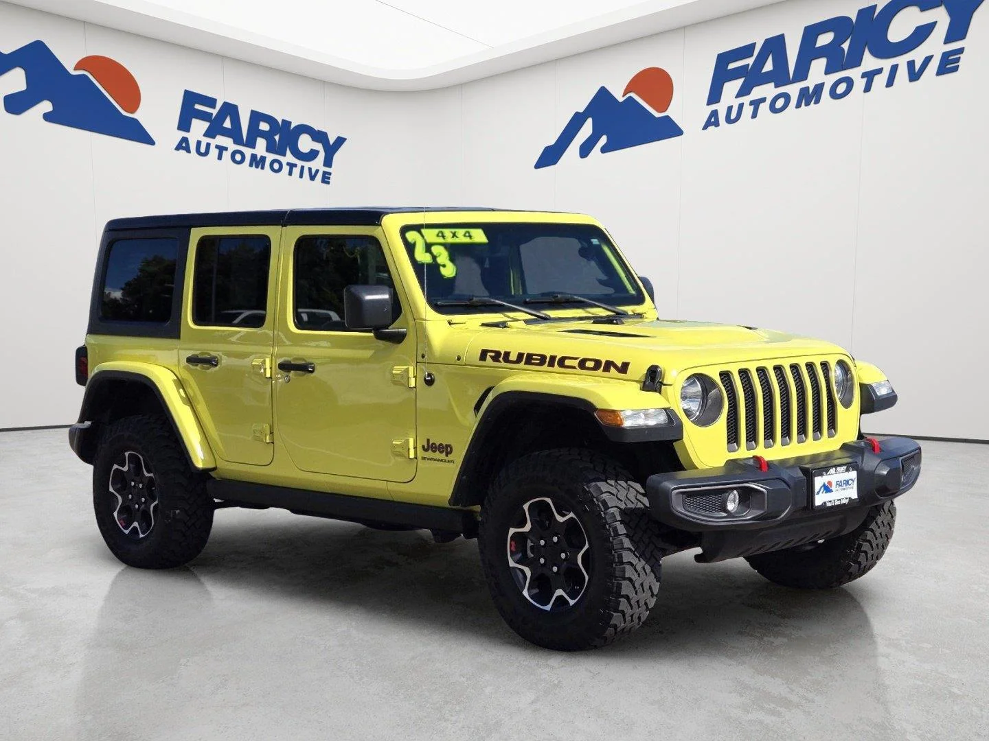 Used 2023 High Velocity Clearcoat Jeep Rubicon image 4