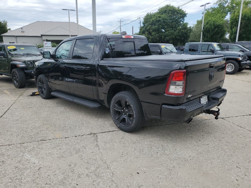 Used 2024 Diamond Black Crystal Pearlcoat Ram Big Horn image 3