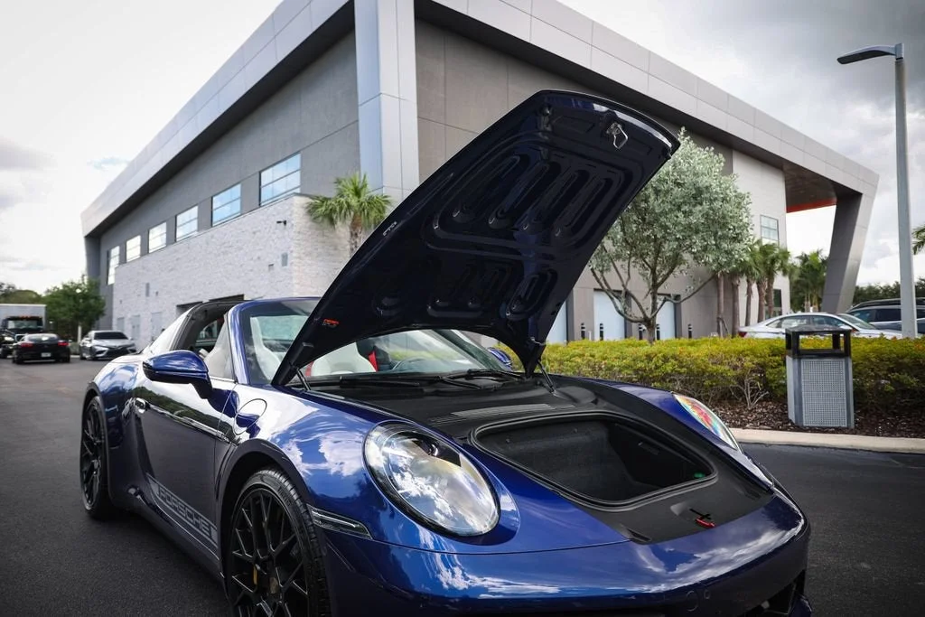 Used 2024 Gentian Blue Metallic Porsche Targa 4 GTS image 26