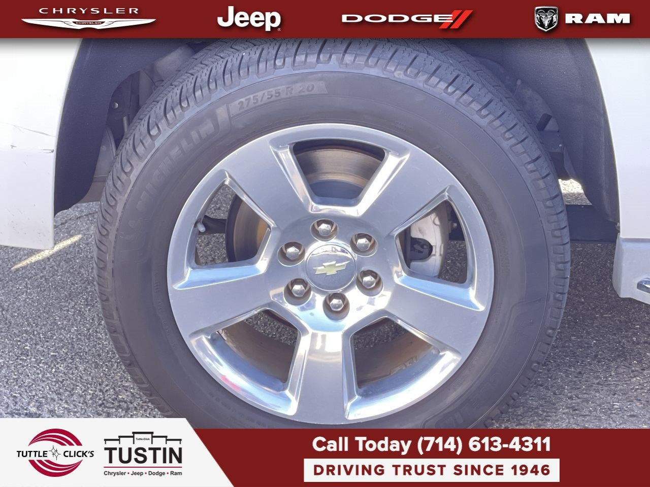 Used 2015 Summit White Chevrolet LTZ image 14