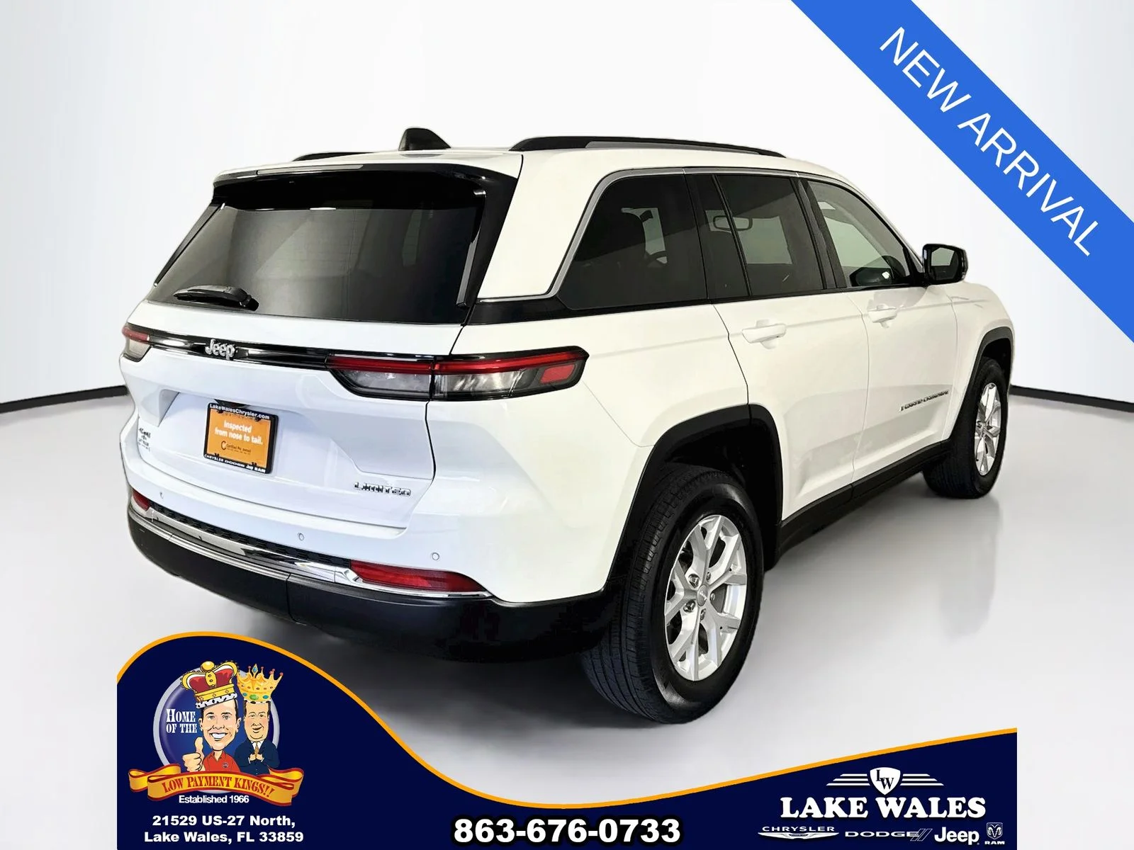 Used 2023 White Jeep Limited image 7
