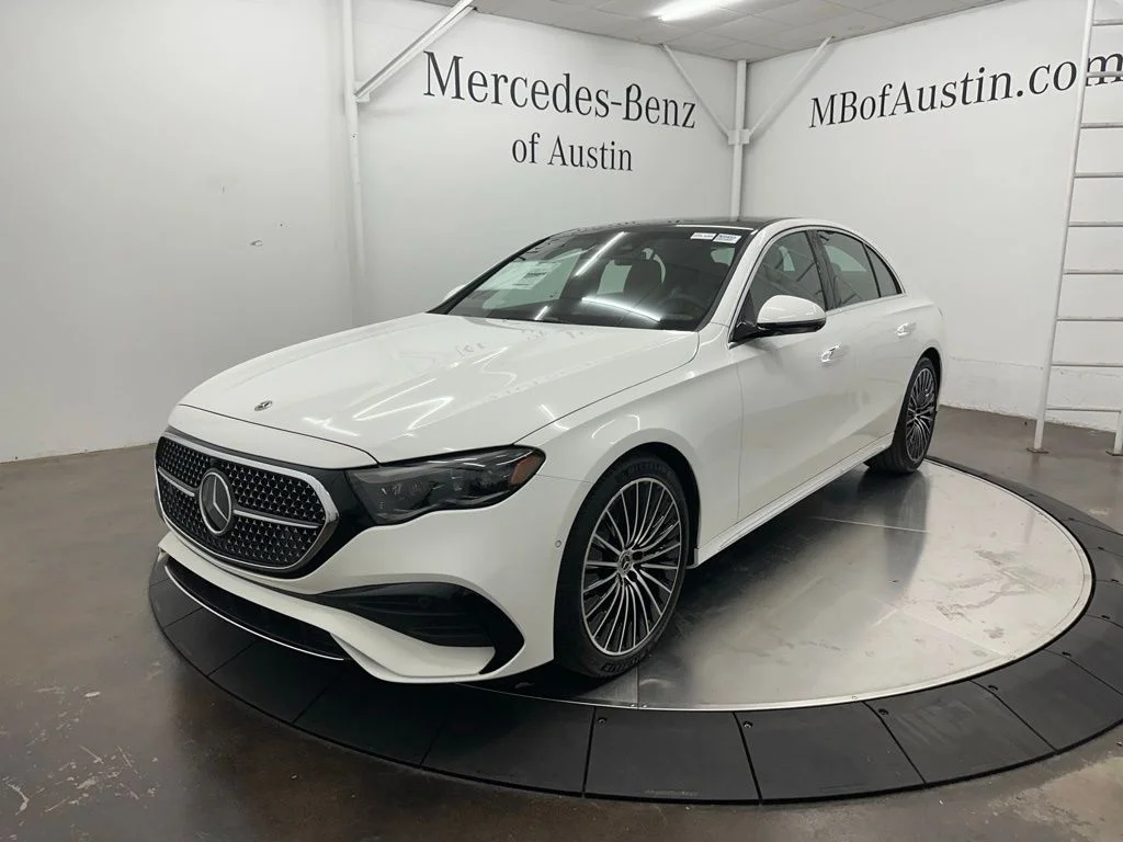 New 2027 White Mercedes-Benz E 350 image 3