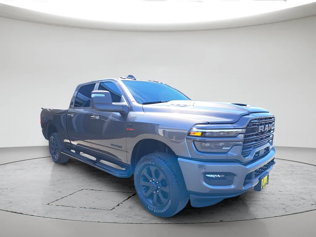 New 2026 Granite Crystal Metallic Clear-Coat Exterior Paint RAM Laramie image 1