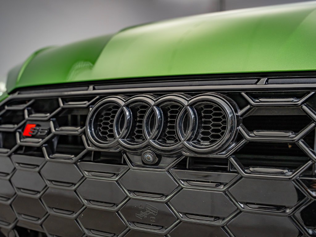 Used 2023 Java Green Metallic Audi Premium Plus image 12