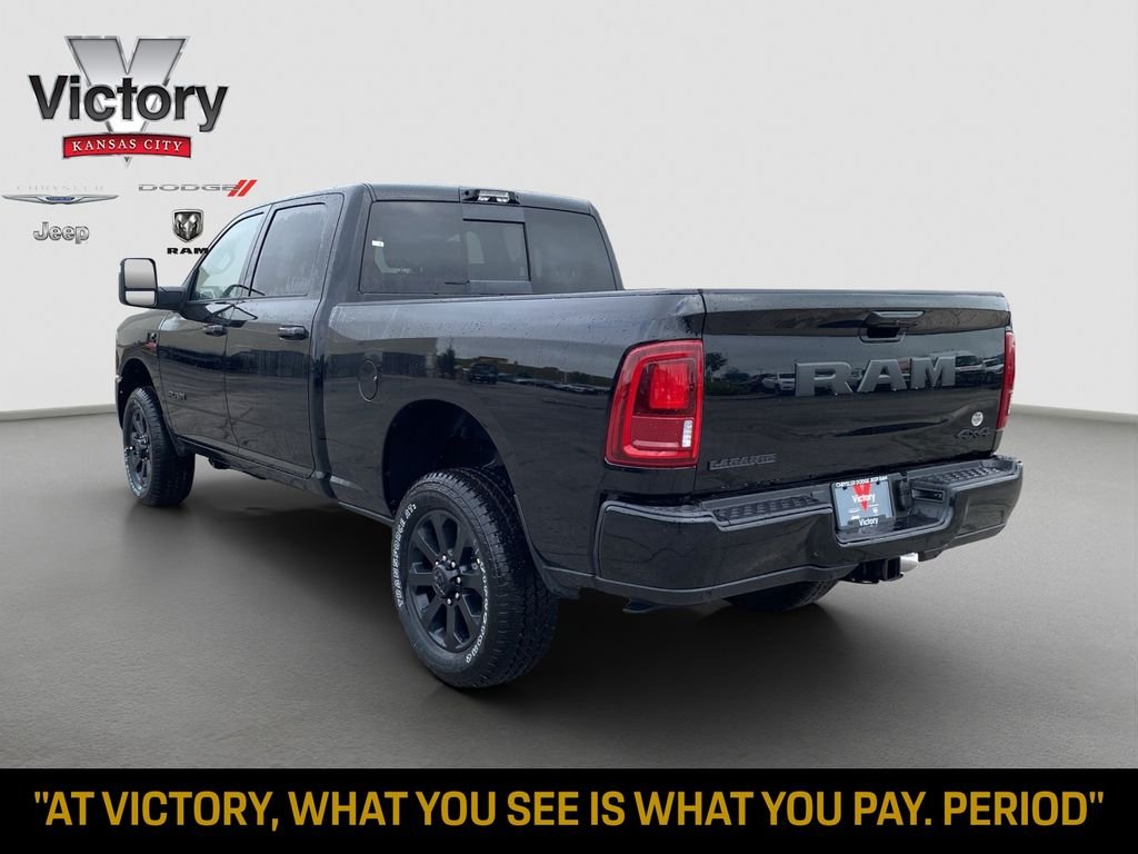 New 2026 Diamond Black Crystal Pearl-Coat Exterior Paint RAM Laramie image 5