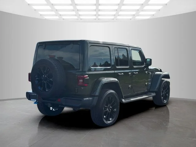 Used 2023 Green Jeep Sahara 4xe image 7