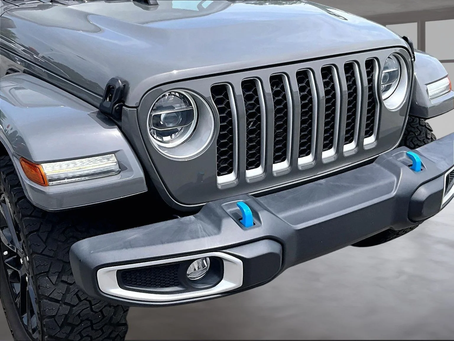 Used 2022 Gray Jeep Unlimited Sahara 4xe image 29