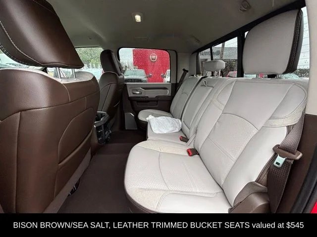 New 2026 Flame Red Clear-Coat Exterior Paint RAM Laramie image 11