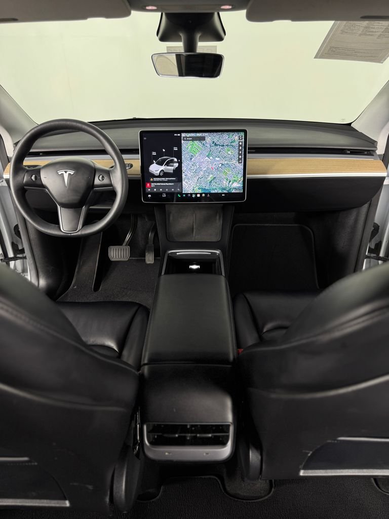Used 2021 Pearl White Multi-Coat Tesla Long Range image 24