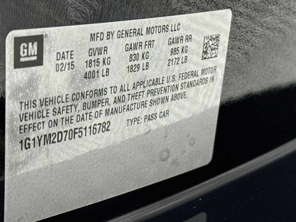 Used 2015 Black Chevrolet Stingray Z51 image 27