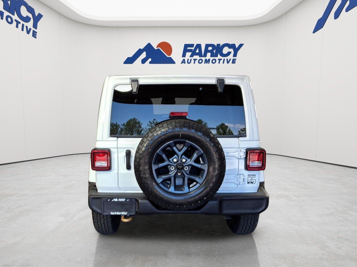 New 2026 Bright White Clear-Coat Exterior Paint Jeep 85th Anniversary image 6