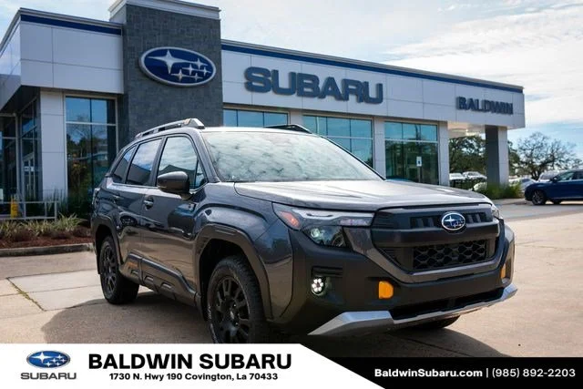 New 2026 Magnetite Gray Metallic Subaru Wilderness image 1
