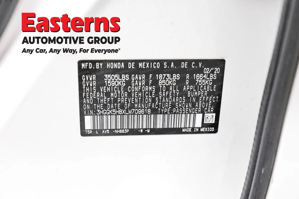 Used 2020 White Honda EX image 35