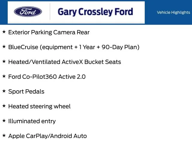 New 2026 Glacier Gray Metallic Tri-coat Ford Premium image 19