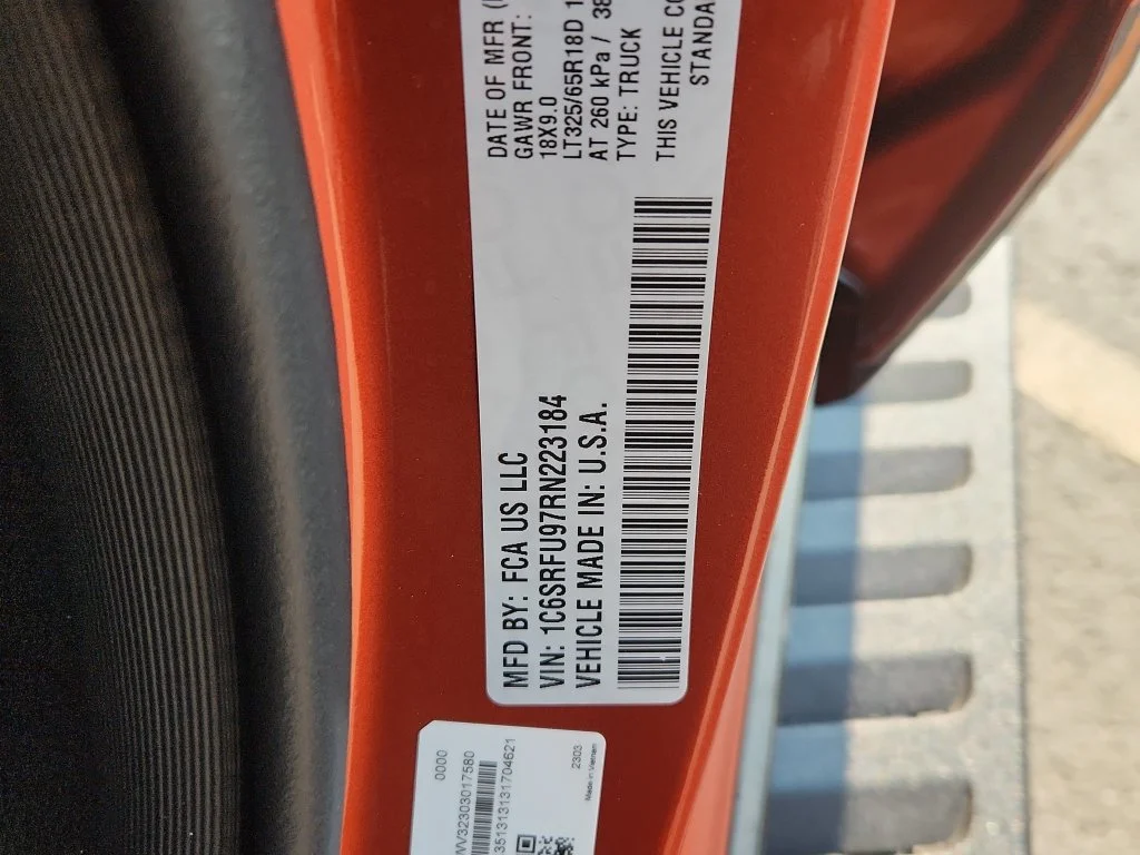 Used 2024 Orange Ram TRX image 19