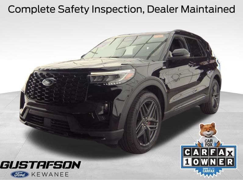 Used 2025 Agate Black Metallic Ford ST-Line image 1