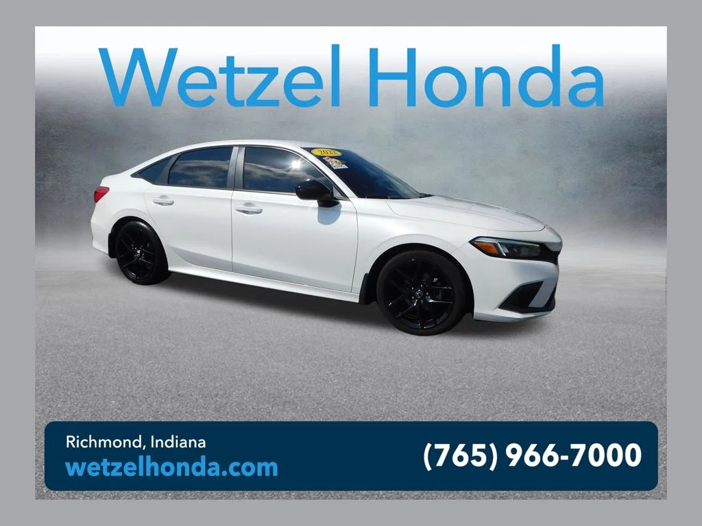 Used 2022 White Honda Sport image 1
